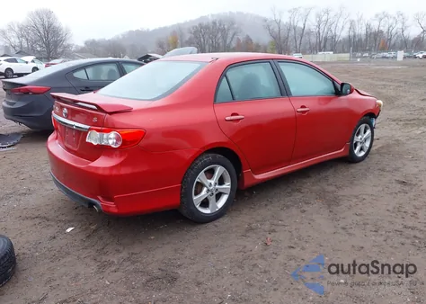 2012 Toyota Corolla S z USA, uszkodzony, nr VIN 5YFBU4EE9CP049202